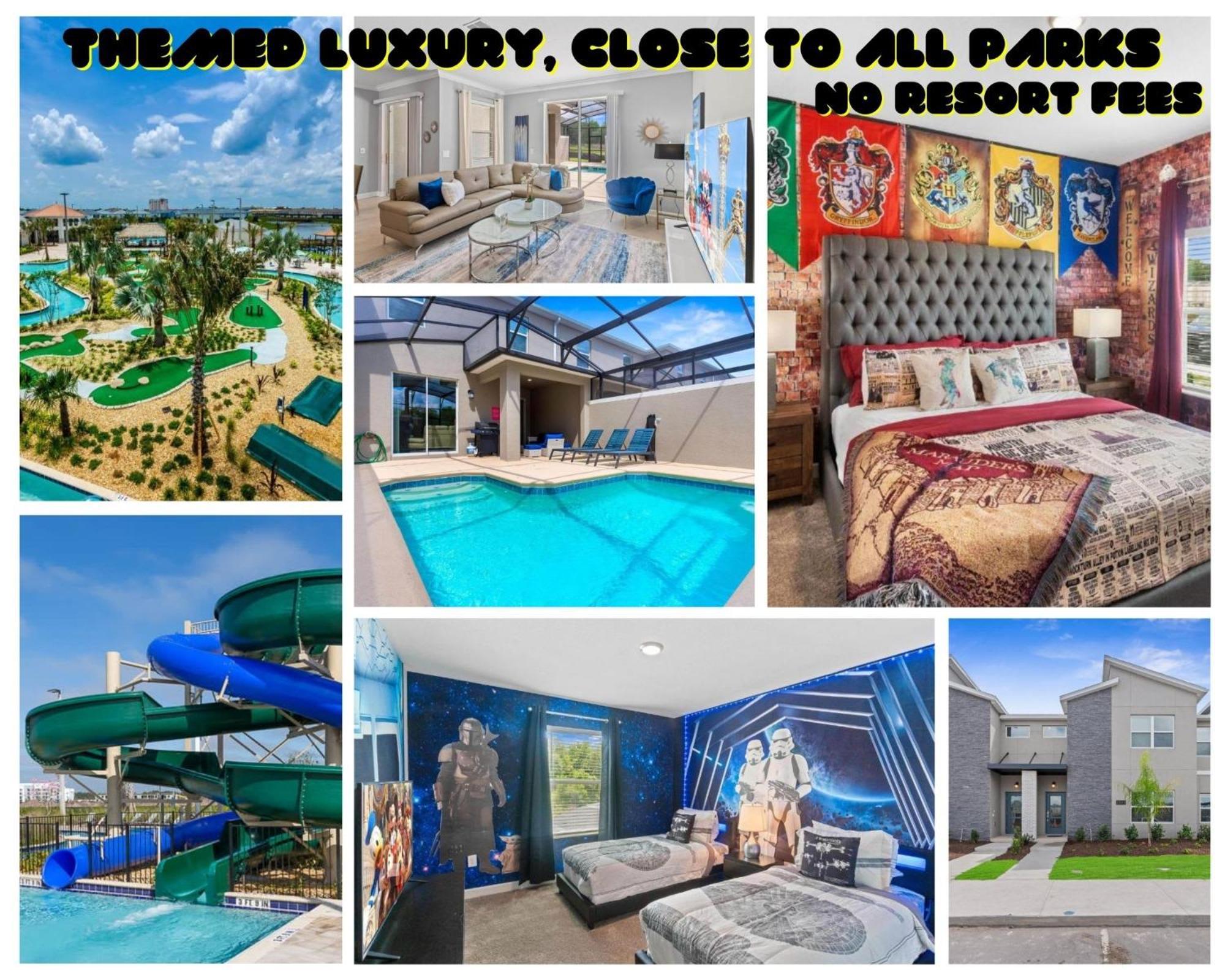 Gorgeous Condo Close To Disney W Private Pool Bbq - Themed Bedrooms Walk To Clubhouse Kissimmee Buitenkant foto